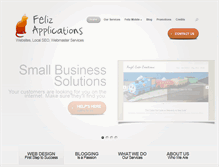 Tablet Screenshot of felizapps.com